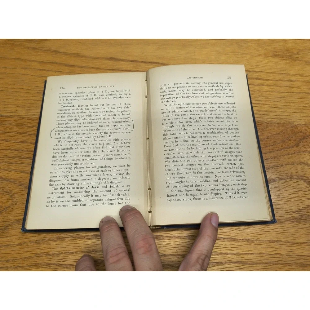 1898 The Refraction of the Eye‎ by Gustavus Hartridge